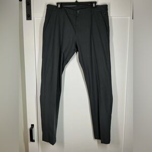 Lululemon Commission Pants Men’s 36X33 Classic Warpstreme Charcoal RETAIL:$138